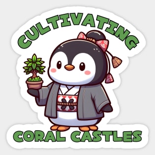 Penguin botanist Sticker